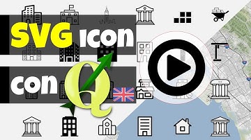 QGis 2.14 ／use SVG icons／ for your map style (GIS044)