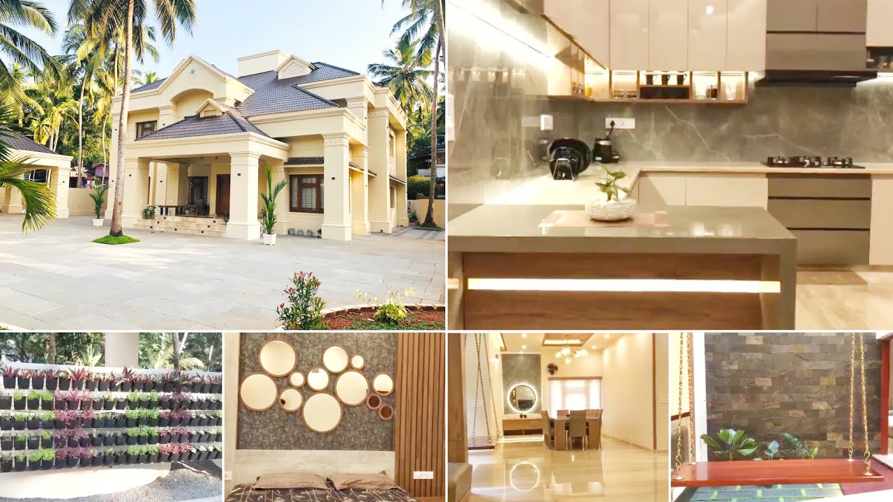 ഓൺലൈൻ വാർത്ത മാധ്യമങ്ങളിൽ നിറഞ്ഞു നിന്നൊരു വീട് മലപ്പുറത്തു നിന്നും I Home Tour & Kitchen design