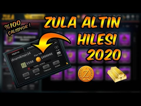 ZULA ALTIN HİLESİ 2020 - (KANITLI GÜNCEL ZULA ZA HİLESİ %100 ÇALIŞIR)