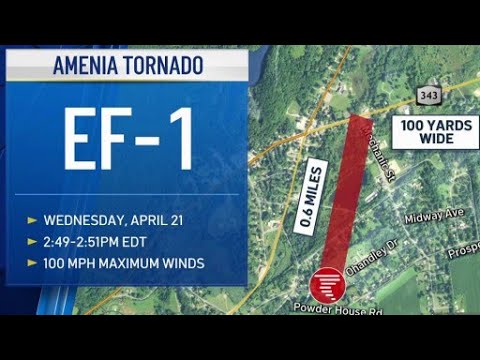 Tornado Did Touch Down in NY During Wednesday's Storms | NBC New York ...