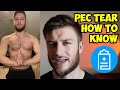 How to tell if your tore your pec muscle pec tear