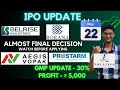 Borana Weaves IPO - Final Decison | Belrise Industries IPO | Aegis Vopak Terminals | ShareX India