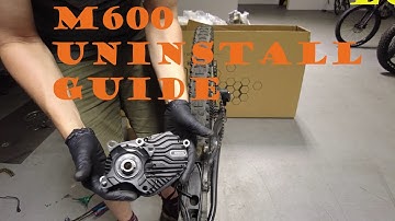 M600 Uninstall X1
