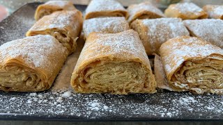 Tahinli Fındıklı Kuru Baklava Tarifi/ Hazır Yufkayla Çıtır Çıtır Nefis Bir Lezzet Nasıl Yapılır?