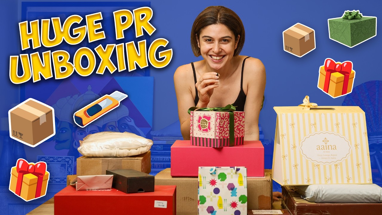 Huge PR Unboxing + GIVEAWAY !
