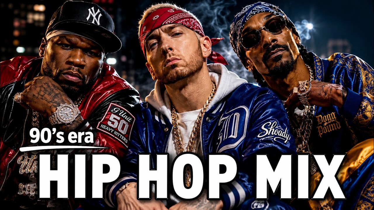 Classic 90's Hip-Hop Mix 🔥 20 Iconic Old School Rap Songs