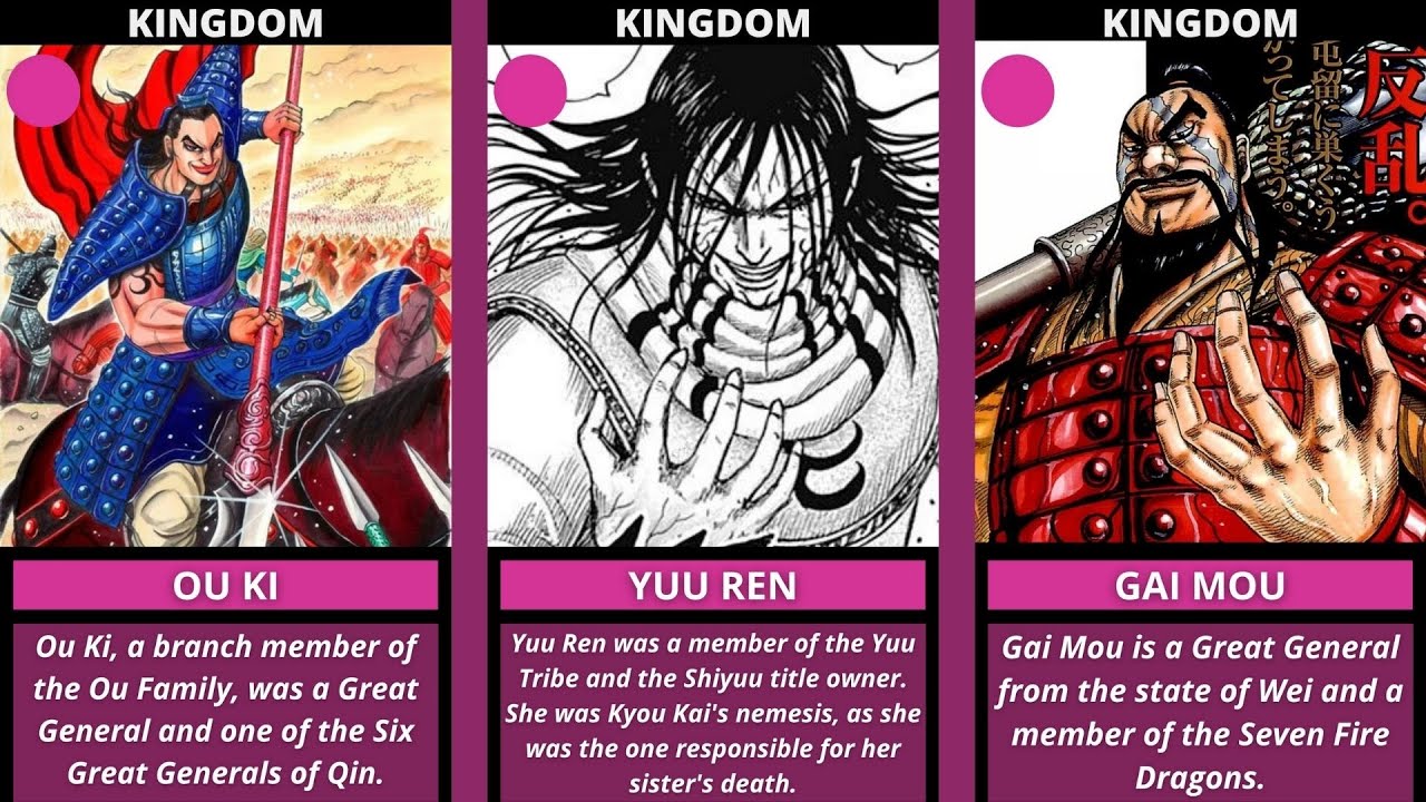 Kingdom characters. Kingdom characters