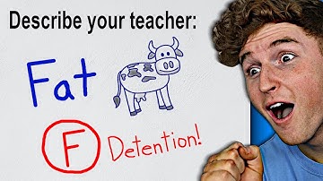 FUNNIEST Kid Test Answers.. 🤣