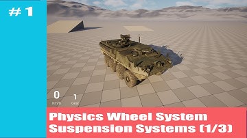 How to add Wheel Systems  into our Physics Simulation Component: Suspension (1/3)