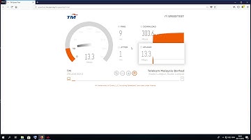 Speed Test Unifi Turbo 300mbps