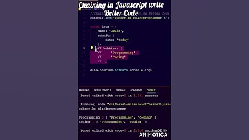 Use optional chaining in javascript to write better code