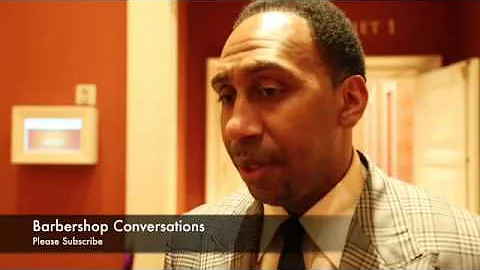Stephen A Smith on his rival Shannon Sharpe"Hes no...