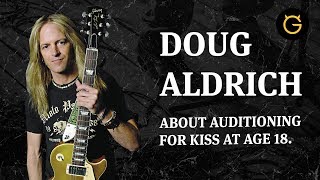 Doug Aldrich remembers auditioning for KISS (& Gene Simmons Hanging Up on Him)