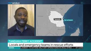 At least 40 dead after ferry sinks in Tanzania's Lake Victoria