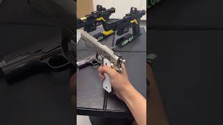 Hãng AQK - M1911 mẫu Colt GOV 2026 toy 6mm BB - súng đồ chơi bi nhựa 100% kim loại màu thép
