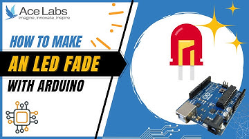 How To Fade an LED using PWM with Arduino Uno | Arduino Project | YIK | AceLabs 💡