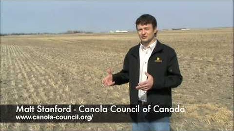 Canola School : Field Selection, Seeding Speed and Seeding Rate