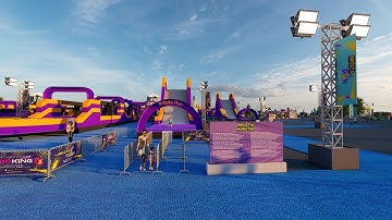 How to book your InflataRUN tickets in a few stops