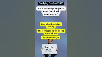 Ready for the CCSP Exam? Try This Cloud Security Question! ☁️
