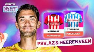 😳 ONZEKERHEID troef bij PSV en SPIERBONKEN bij AZ 💪 | ESPN Fantasy Voetbal Show