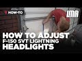 How To Adjust/Aim Ford F-150 Headlights (1997-2004)