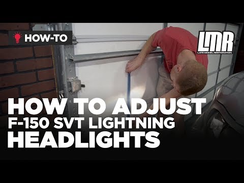 How To Adjust/Aim Ford F-150 Headlights (1997-2004)