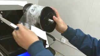 Tutorial How to load roll film for cups sealing machine tabletop sealer