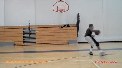 Monta Ellis Stepback Dribble, Tight Spin Move Jumper 1 & 2 | Dre Baldwin