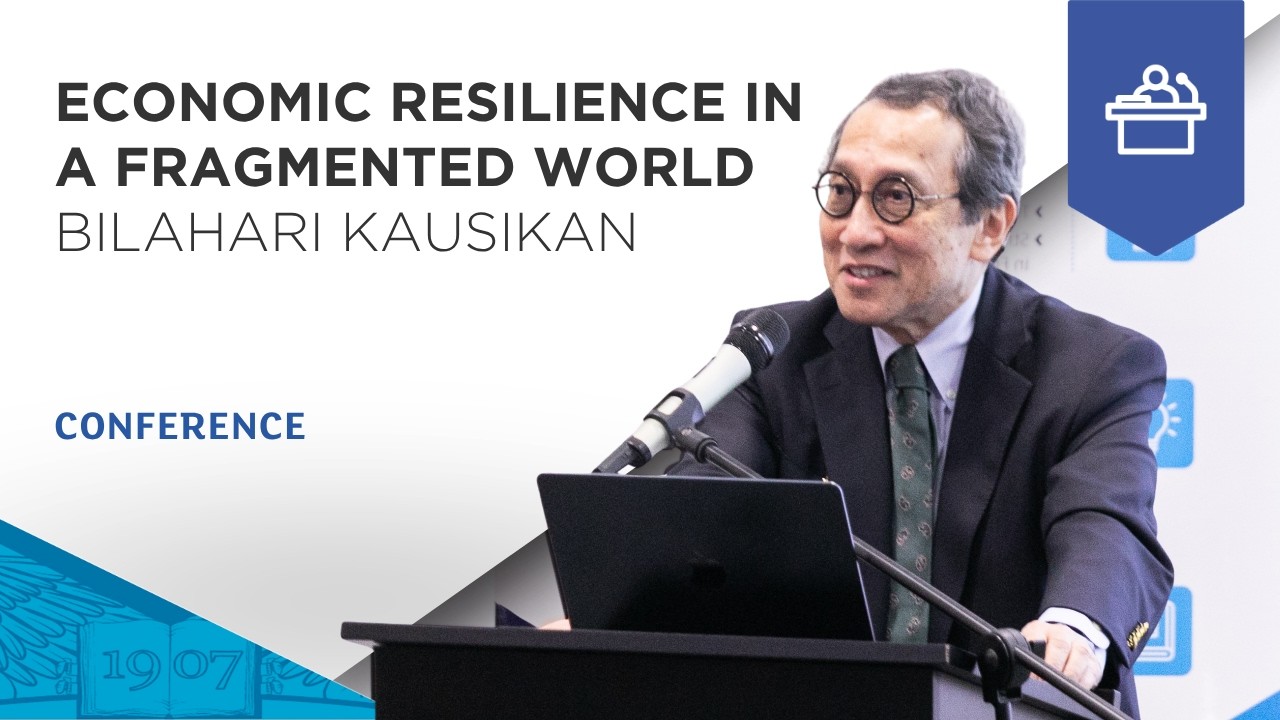 Global Economic Resilience - Bilahari KAUSIKAN at the Tricontinental Dialogue | ESSEC Conference