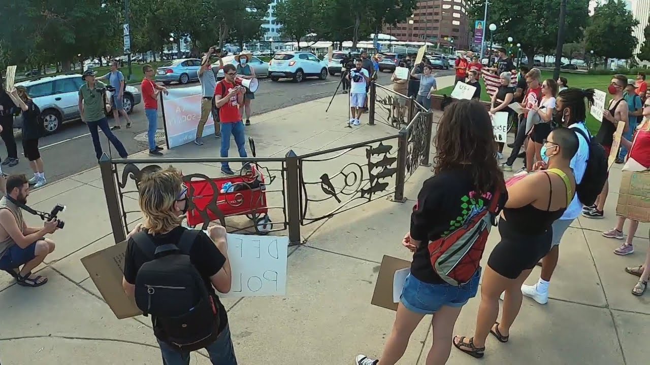 Protesters demand answers of the Denver Police Department