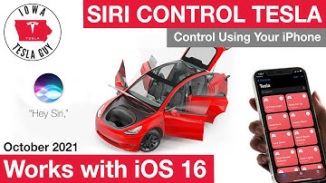Control Your Tesla for *Free* with Your iPhone  (Works with iOS16!)