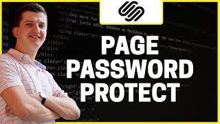 How To Password Protect Your Page In Squarespace