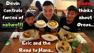 Eating at Leoda’s Kitchen and Pie Shop + Driving the Famous Road to Hana!!!