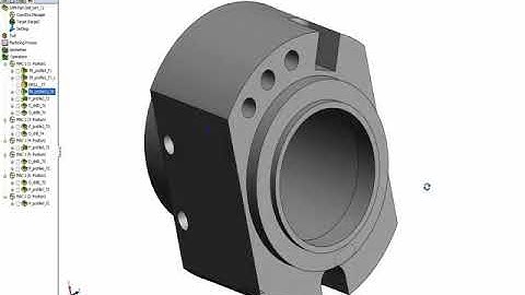 SolidCAM Getting Started   Mill Turn Part 1 flv