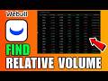 How To Find Relative Volume Webull (2026) (Complete Guide)