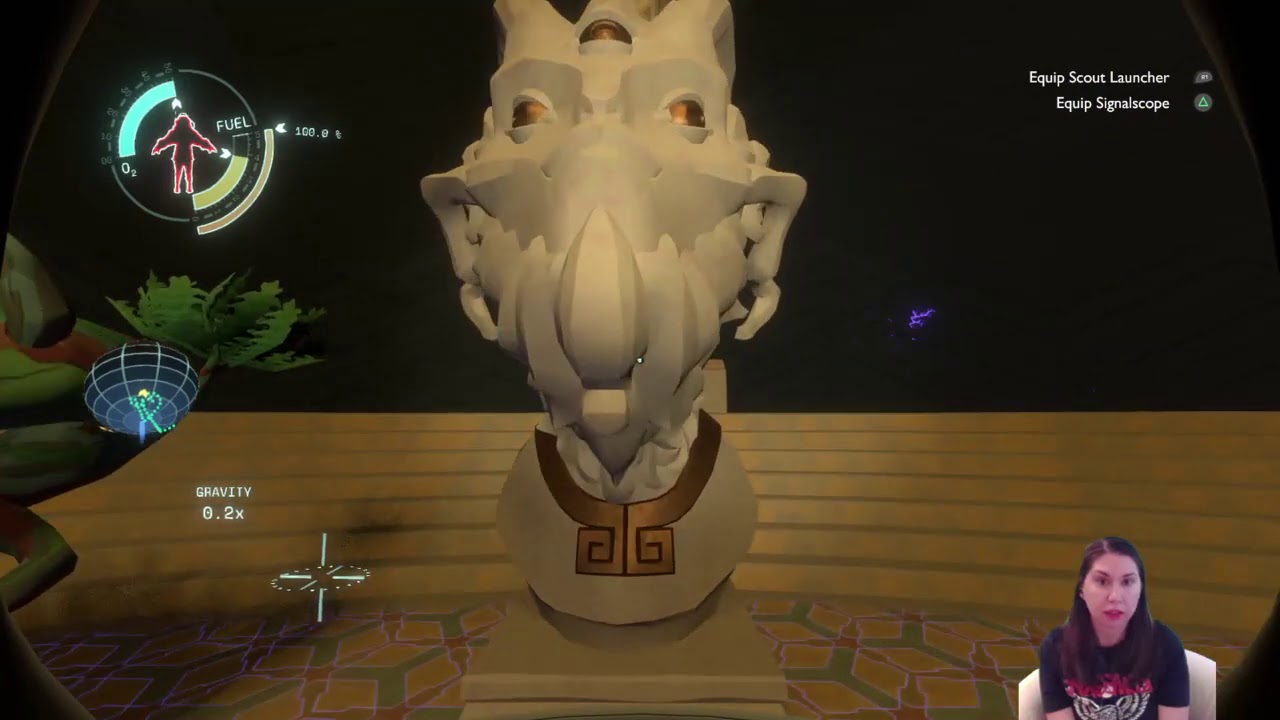 Jellyfish and sand traps !blind Outer Wilds Stream 6 PS4 YouTube