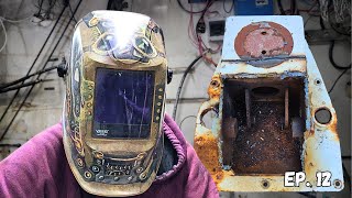 We DESTROYED Our Rusty Anchor Windlass and WELDED THIS!