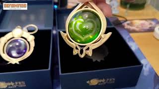 Physical Display:【GENSHIN】FES2023 Series Vision Pendant 🎮 ✨ #genshinimpact #genshin