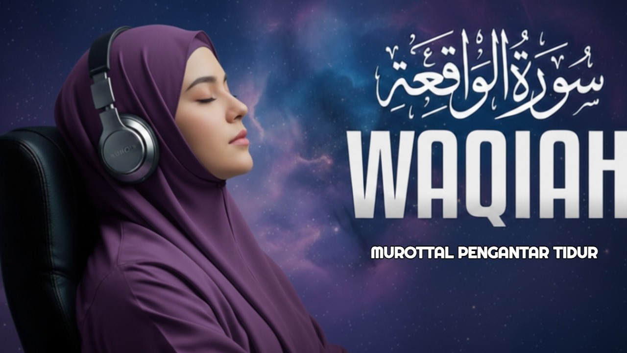Surat Al WAQIAH 7x, dengarkan hutang lunas, Rezeki datang dari berbagai arah, Bacaan Al Quran Merdu