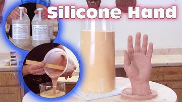 Making A Silicone Hand From Alginate Mold
