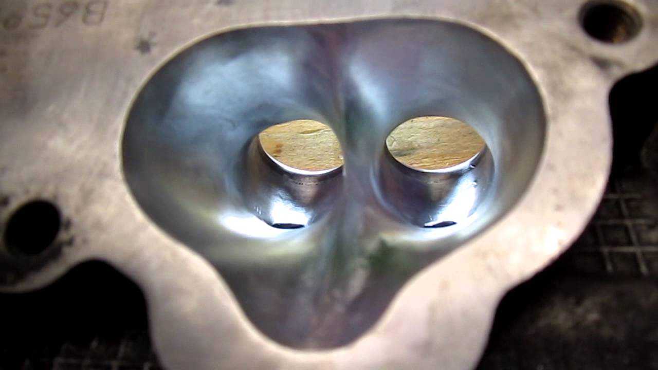 STI B25 DIY cylinder head porting, intake YouTube