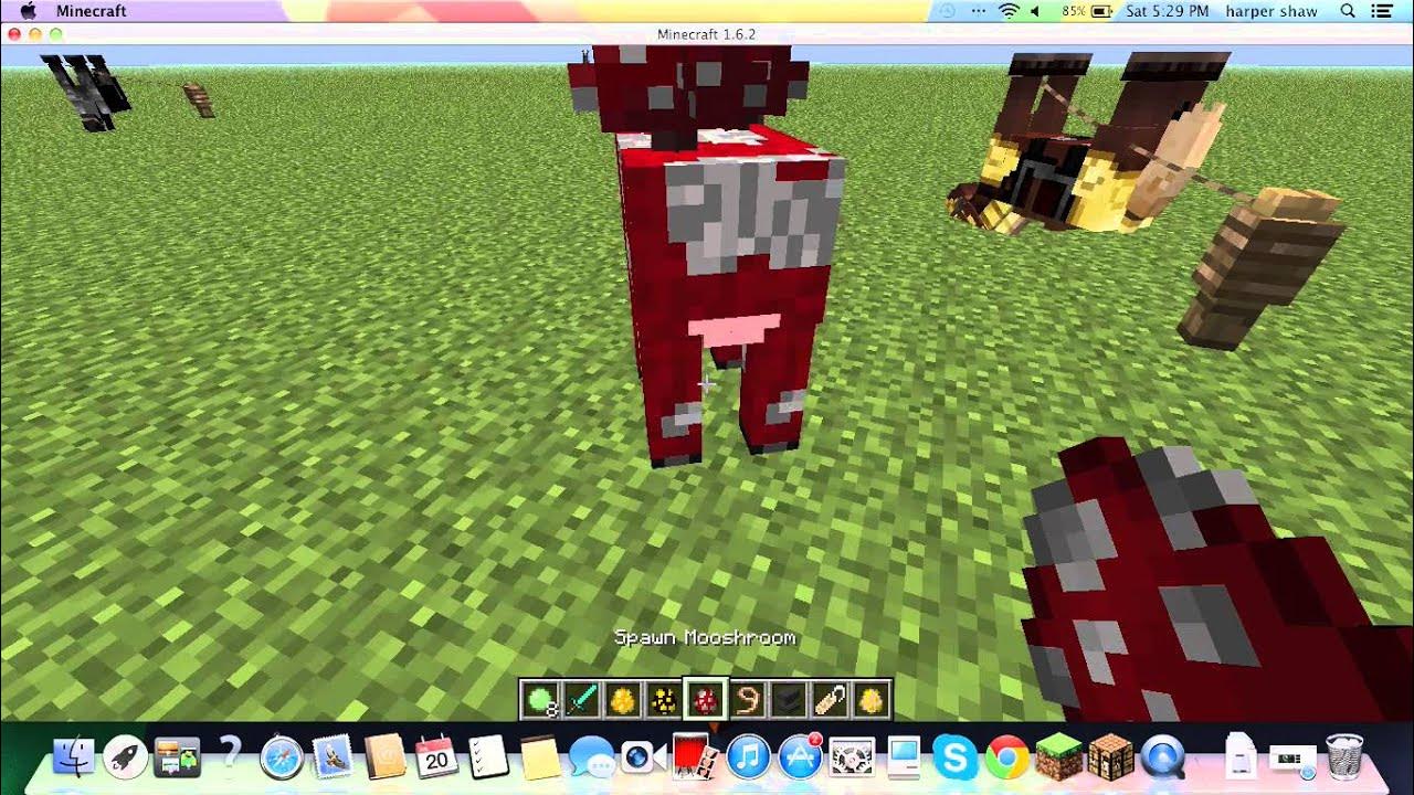 how to make animals upside down minecraft YouTube