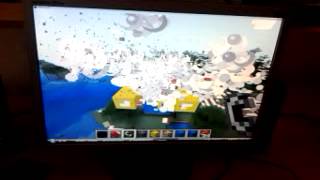 Minecraft Downie Let Homer Simpson Explode
