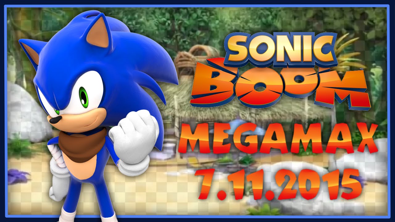 [Sonic News] Sonic Boom ZAJTRA na MEGAMAXE CZ/SK