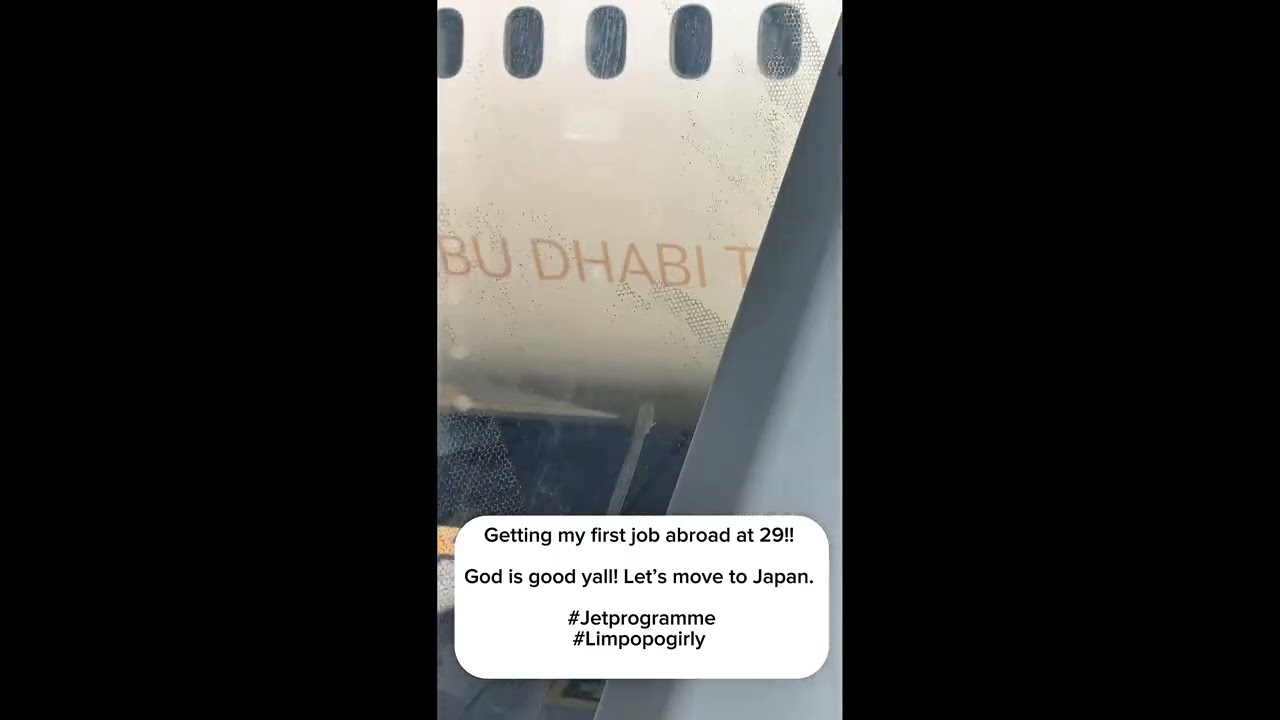 South Afrucan in Japan| Moving for my first job| 