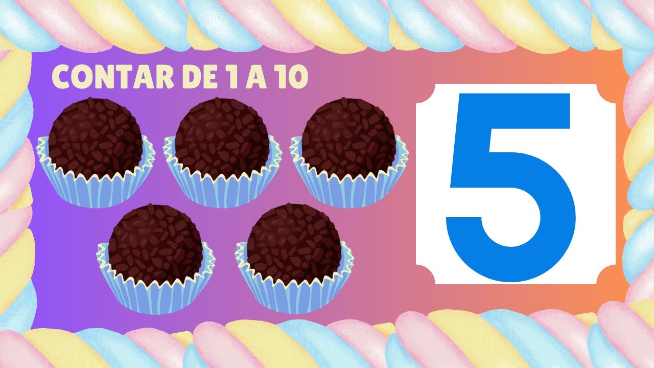Contar de 1 a 10 - Como Ensinar os Números para as Crianças - Aprender ...