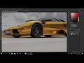 Lamborghini Murcielago Edit workflow in Photoshop and Lightroom