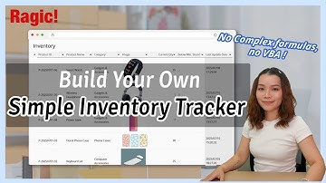 Simple Inventory System Tutorial: Easily Track and Manage Stock Movement with 3 Sheets