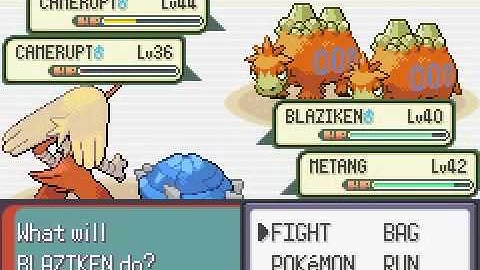 Pokemon Emerald Movie part 90 May & Steven vs Maxie & Tabitha