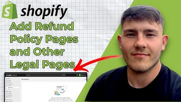 How to Add Refund Policy Pages and Other Legal Pages to Shopify Store (2025 Guide)